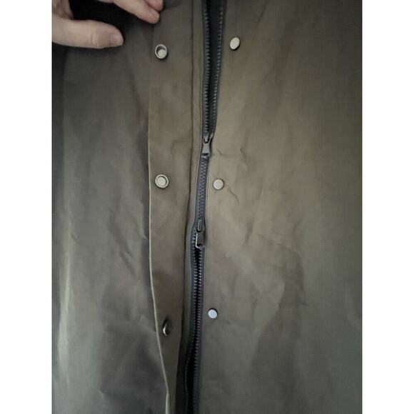 BRUNELLO CUCINELLI GREEN PARKA RAIN WIND RESISTANT HOODED Size IT 40 US S - Picture 4 of 8